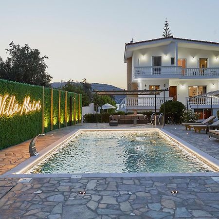 Villa Mairi - 2 Private Pools & Game Room Near Athens Salamis Exteriör bild